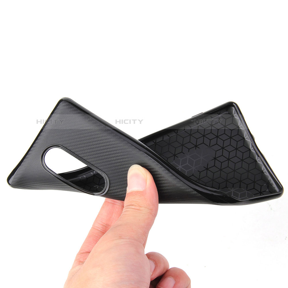 Silikon Hülle Handyhülle Gummi Schutzhülle Tasche Köper T01 für Sony Xperia 1 groß