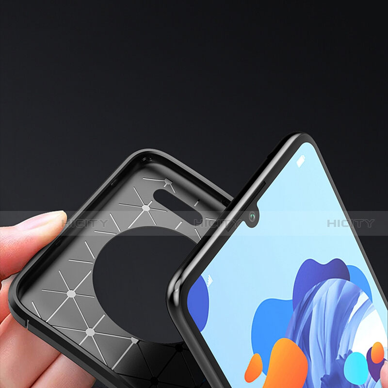 Silikon Hülle Handyhülle Gummi Schutzhülle Tasche Köper Y02 für Huawei Mate 30 Pro 5G groß