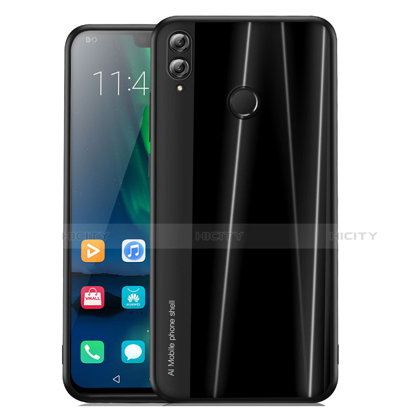 Silikon Hülle Handyhülle Gummi Schutzhülle Tasche Line für Huawei Honor View 10 Lite groß