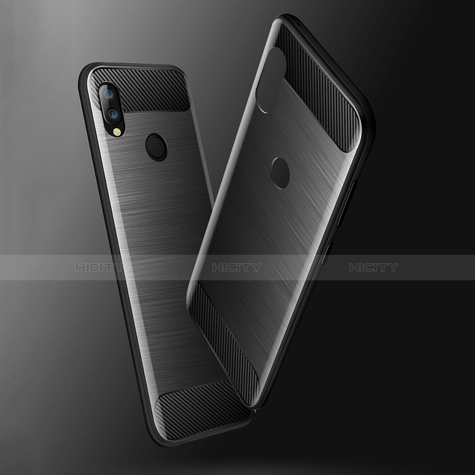 Silikon Hülle Handyhülle Gummi Schutzhülle Tasche Line für Xiaomi Redmi Note 7