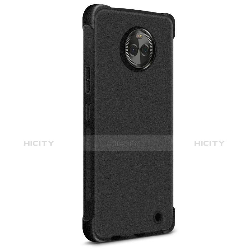 Silikon Hülle Handyhülle Gummi Schutzhülle TPU für Motorola Moto X4 Schwarz