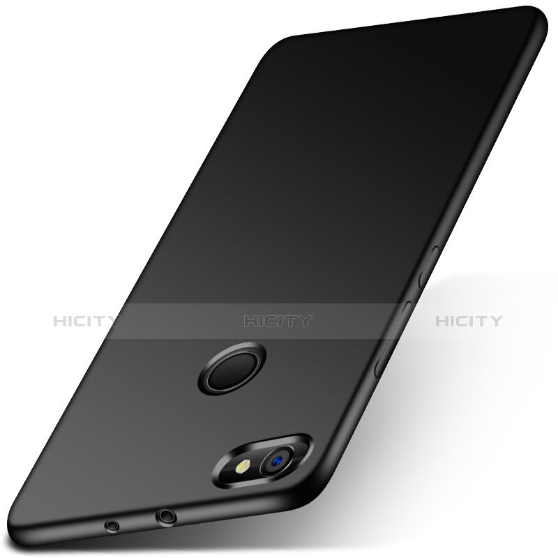Silikon Hülle Handyhülle Gummi Schutzhülle TPU für Xiaomi Redmi Note 5A Pro Schwarz groß