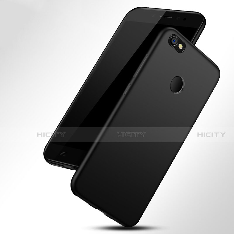Silikon Hülle Handyhülle Gummi Schutzhülle TPU für Xiaomi Redmi Y1 Schwarz