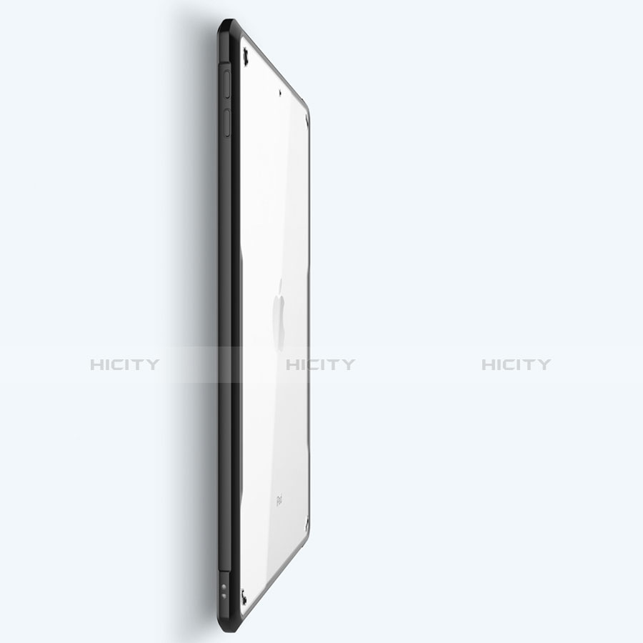 Silikon Hülle Handyhülle Rahmen Schutzhülle Durchsichtig Transparent Spiegel für Apple iPad Mini 5 (2019) Schwarz