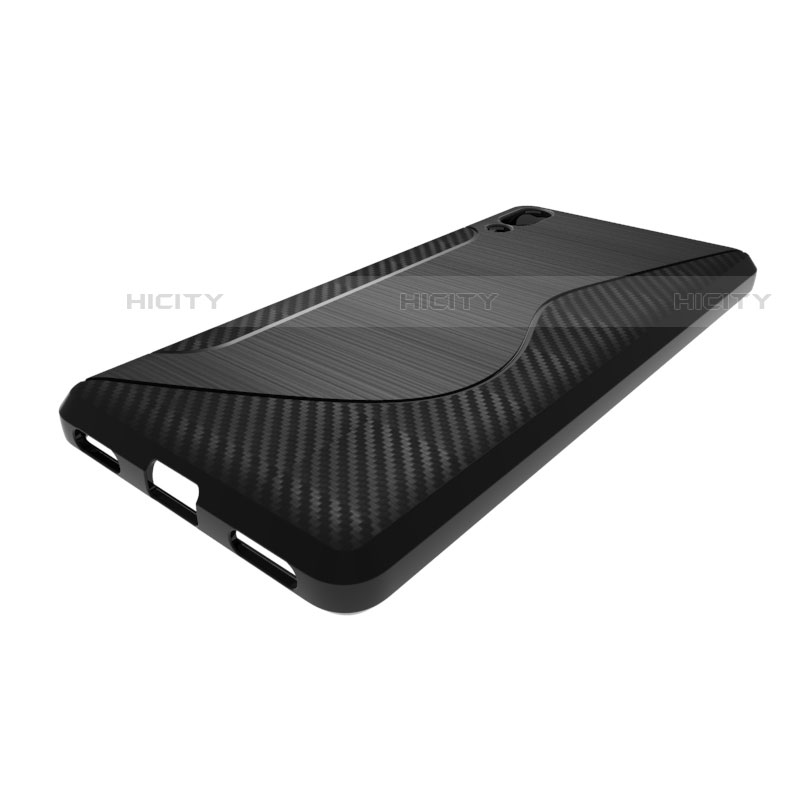 Silikon Hülle Handyhülle S-Line Schutzhülle Tasche Durchsichtig Transparent für Sony Xperia L3 groß
