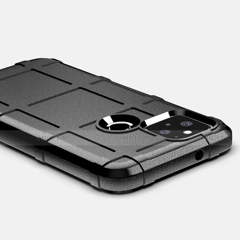 Silikon Hülle Handyhülle Ultra Dünn Flexible Schutzhülle 360 Grad Ganzkörper Tasche für Google Pixel 5
