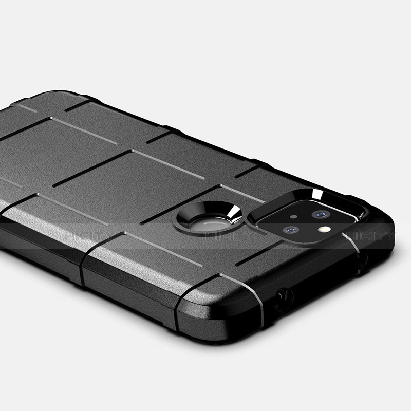 Silikon Hülle Handyhülle Ultra Dünn Flexible Schutzhülle 360 Grad Ganzkörper Tasche für Google Pixel 5 XL 5G groß