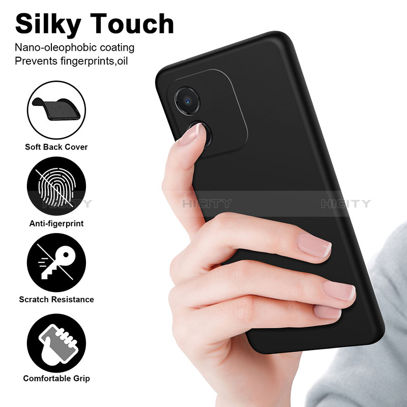 Silikon Hülle Handyhülle Ultra Dünn Flexible Schutzhülle 360 Grad Ganzkörper Tasche für Huawei Honor X5 groß