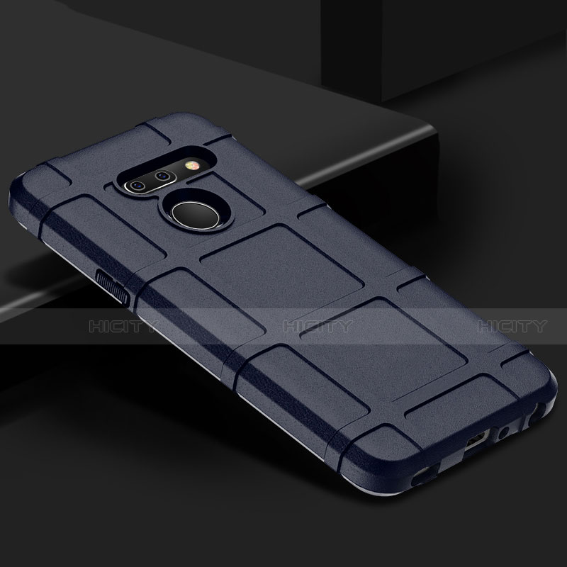 Silikon Hülle Handyhülle Ultra Dünn Flexible Schutzhülle 360 Grad Ganzkörper Tasche für LG G8 ThinQ