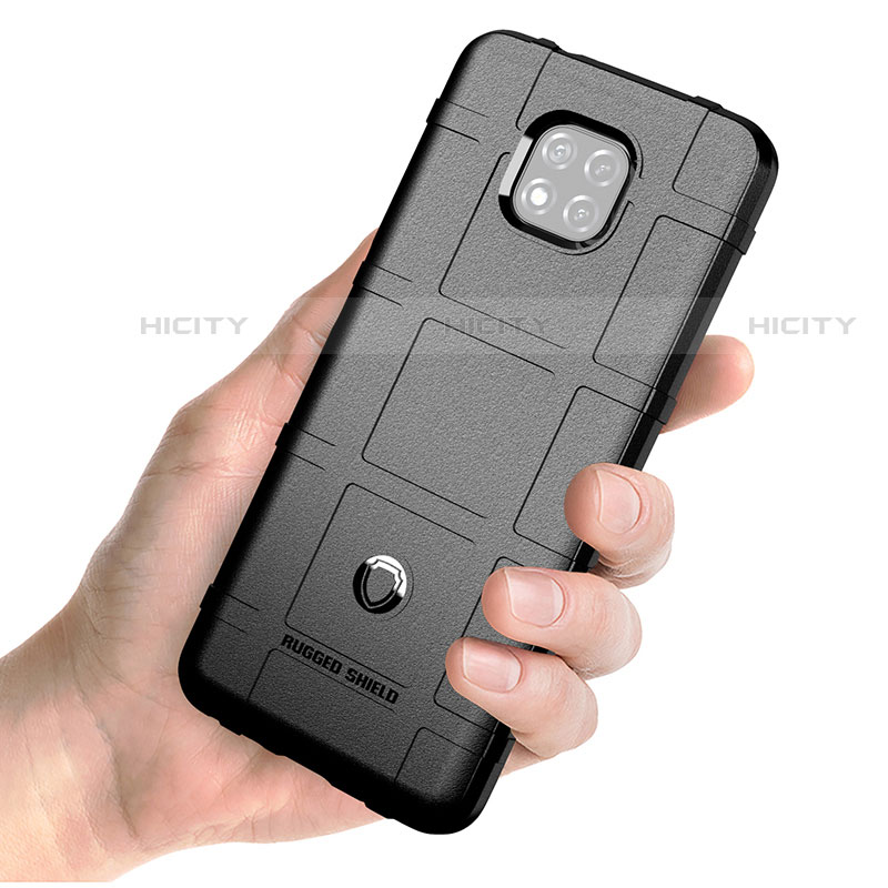 Silikon Hülle Handyhülle Ultra Dünn Flexible Schutzhülle 360 Grad Ganzkörper Tasche für Motorola Moto G Power (2021) groß