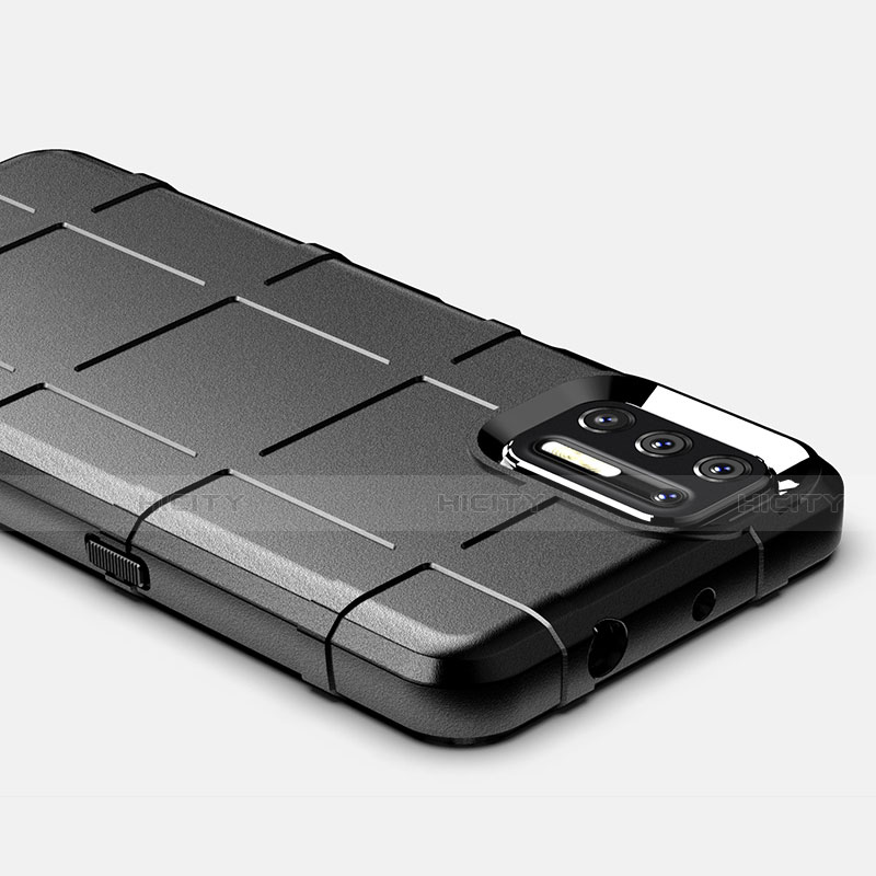 Silikon Hülle Handyhülle Ultra Dünn Flexible Schutzhülle 360 Grad Ganzkörper Tasche für Motorola Moto G9 Plus groß