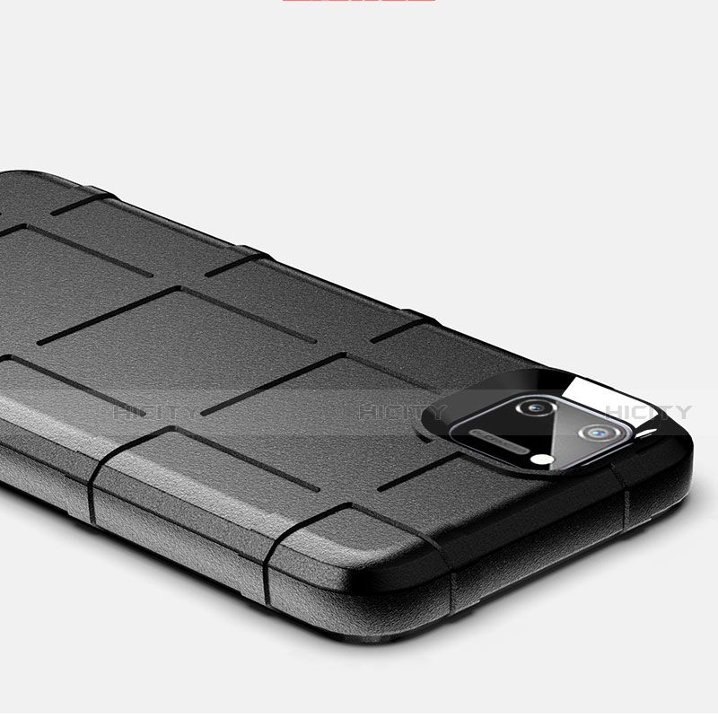 Silikon Hülle Handyhülle Ultra Dünn Flexible Schutzhülle 360 Grad Ganzkörper Tasche für Realme C11
