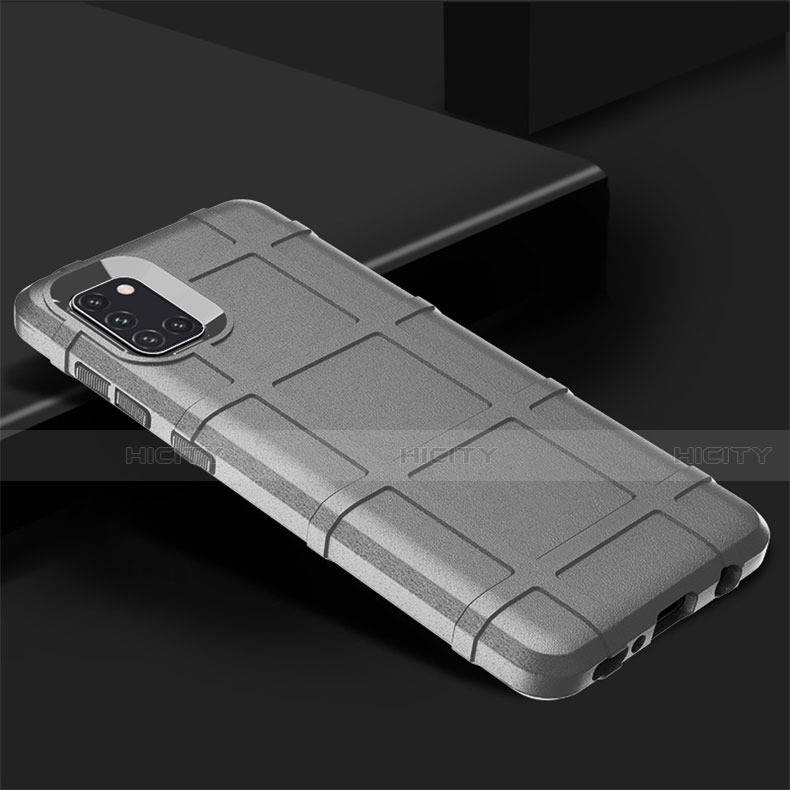 Silikon Hülle Handyhülle Ultra Dünn Flexible Schutzhülle 360 Grad Ganzkörper Tasche für Samsung Galaxy A31 groß