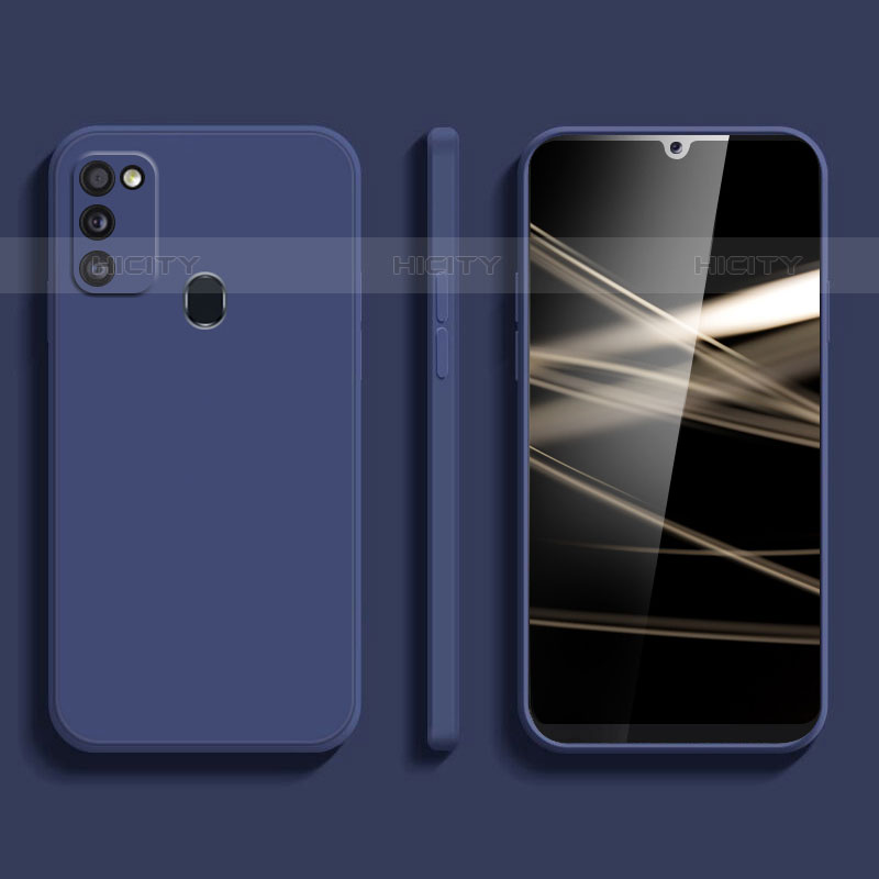 Silikon Hülle Handyhülle Ultra Dünn Flexible Schutzhülle 360 Grad Ganzkörper Tasche für Samsung Galaxy M21 (2021)