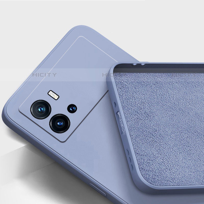 Silikon Hülle Handyhülle Ultra Dünn Flexible Schutzhülle 360 Grad Ganzkörper Tasche für Vivo iQOO 9 5G