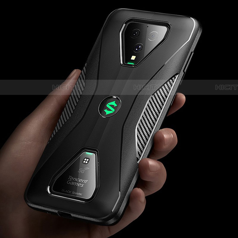 Silikon Hülle Handyhülle Ultra Dünn Flexible Schutzhülle 360 Grad Ganzkörper Tasche für Xiaomi Black Shark 3