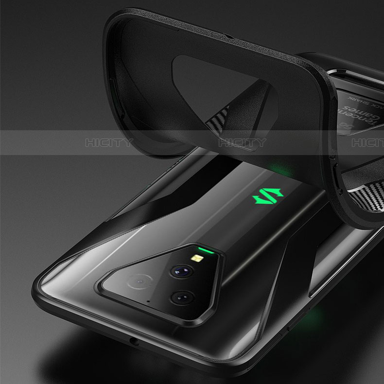 Silikon Hülle Handyhülle Ultra Dünn Flexible Schutzhülle 360 Grad Ganzkörper Tasche für Xiaomi Black Shark 3 groß