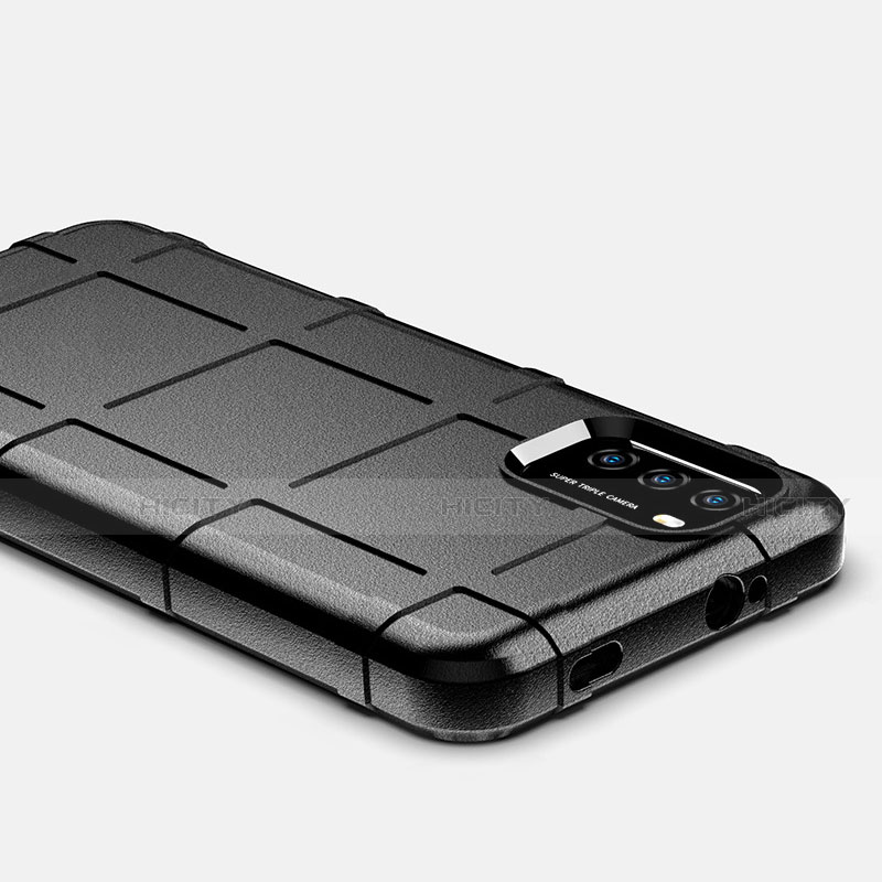 Silikon Hülle Handyhülle Ultra Dünn Flexible Schutzhülle 360 Grad Ganzkörper Tasche für Xiaomi Poco M3 groß