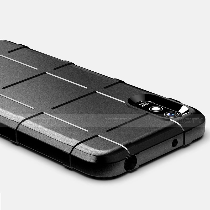 Silikon Hülle Handyhülle Ultra Dünn Flexible Schutzhülle 360 Grad Ganzkörper Tasche für Xiaomi Redmi 9i groß