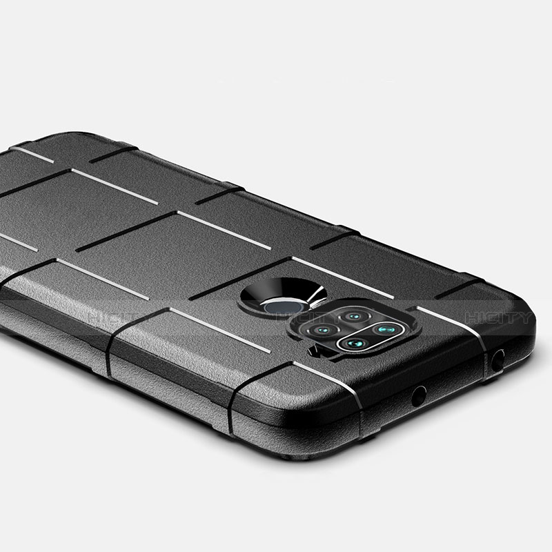 Silikon Hülle Handyhülle Ultra Dünn Flexible Schutzhülle 360 Grad Ganzkörper Tasche für Xiaomi Redmi Note 9