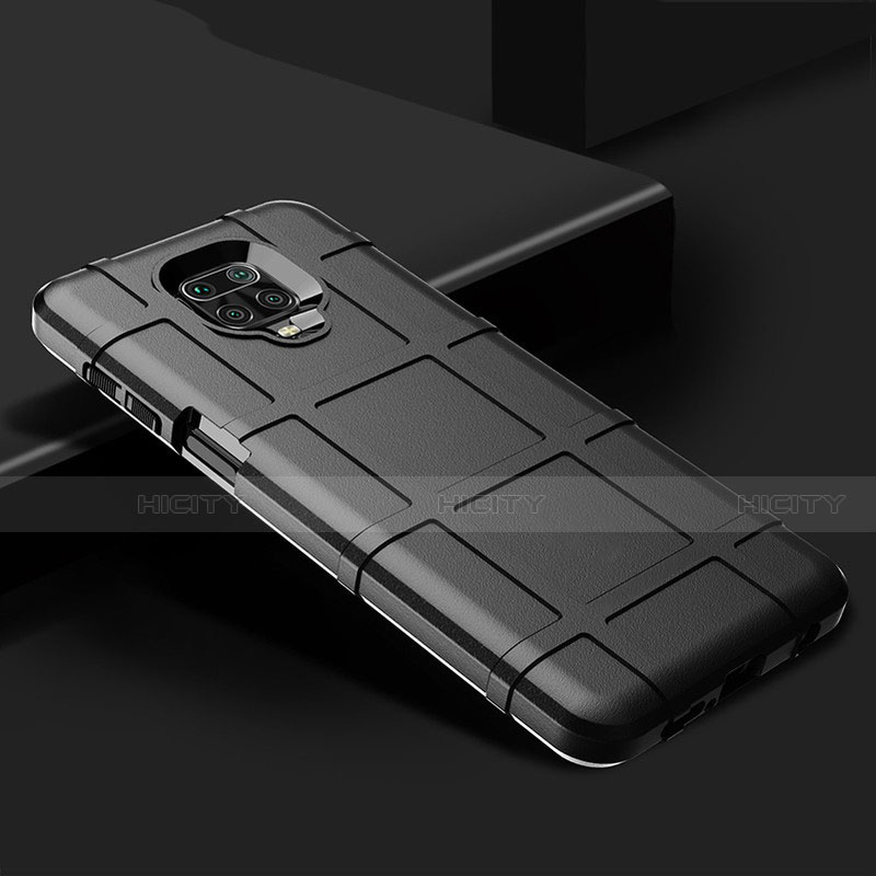 Silikon Hülle Handyhülle Ultra Dünn Flexible Schutzhülle 360 Grad Ganzkörper Tasche für Xiaomi Redmi Note 9 Pro