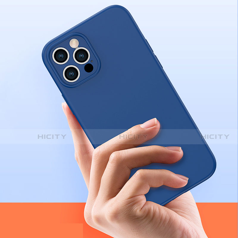 Silikon Hülle Handyhülle Ultra Dünn Flexible Schutzhülle 360 Grad Ganzkörper Tasche G01 für Apple iPhone 13 Pro Max groß