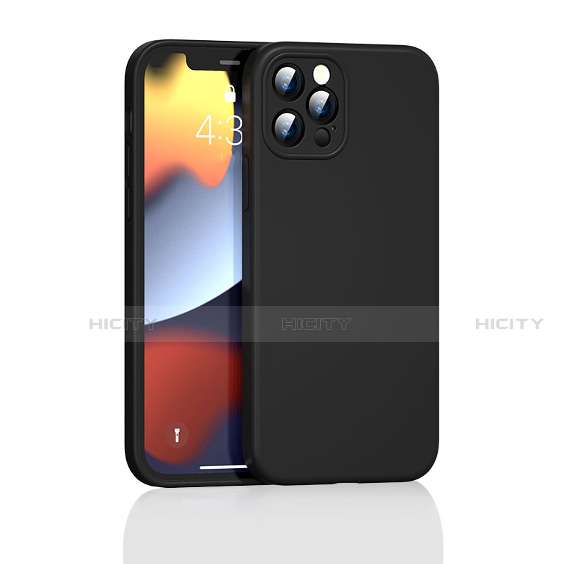 Silikon Hülle Handyhülle Ultra Dünn Flexible Schutzhülle 360 Grad Ganzkörper Tasche G01 für Apple iPhone 13 Pro Max groß