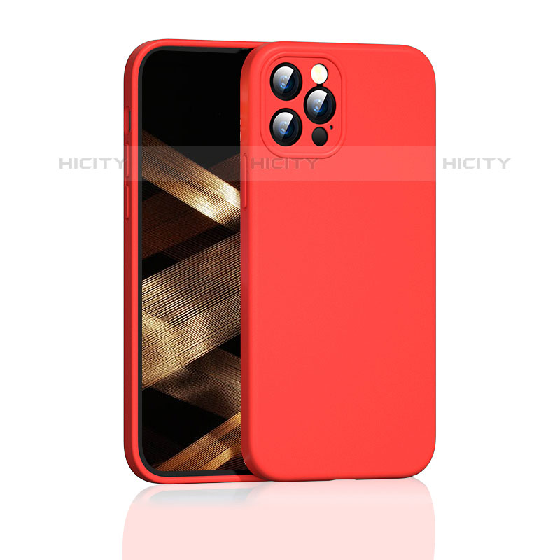 Silikon Hülle Handyhülle Ultra Dünn Flexible Schutzhülle 360 Grad Ganzkörper Tasche G01 für Apple iPhone 15 Pro groß