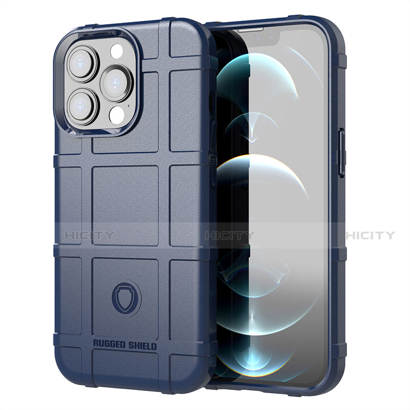 Silikon Hülle Handyhülle Ultra Dünn Flexible Schutzhülle 360 Grad Ganzkörper Tasche G05 für Apple iPhone 13 Pro groß