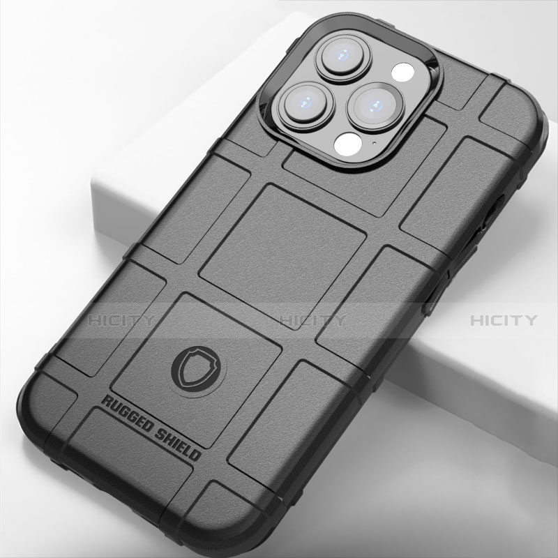 Silikon Hülle Handyhülle Ultra Dünn Flexible Schutzhülle 360 Grad Ganzkörper Tasche G05 für Apple iPhone 13 Pro groß
