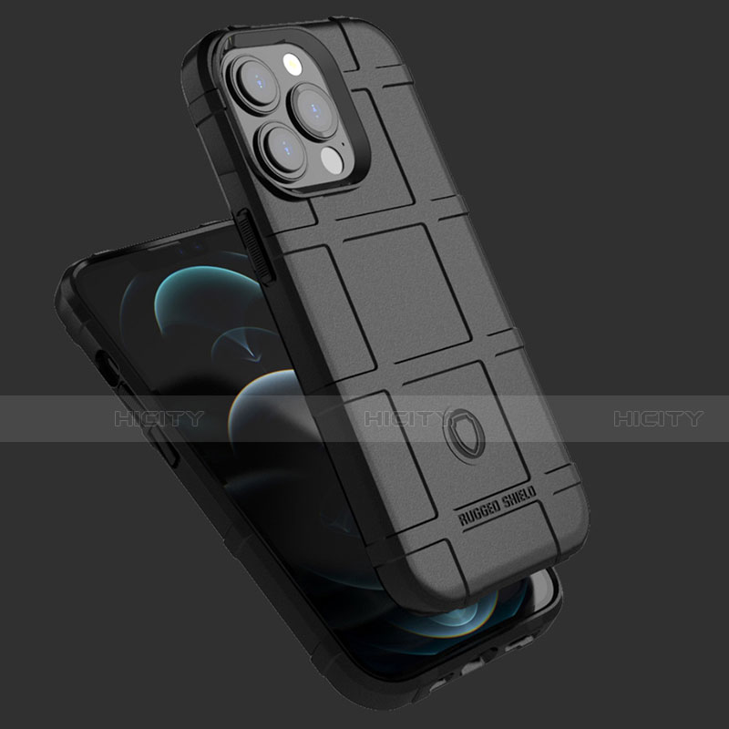 Silikon Hülle Handyhülle Ultra Dünn Flexible Schutzhülle 360 Grad Ganzkörper Tasche G05 für Apple iPhone 13 Pro Max