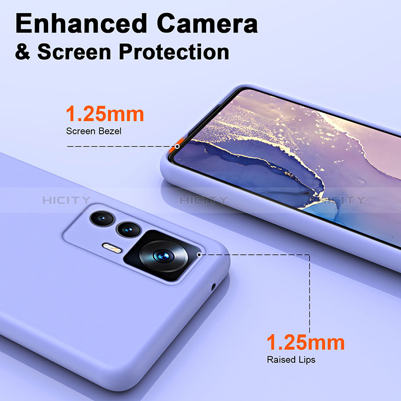 Silikon Hülle Handyhülle Ultra Dünn Flexible Schutzhülle 360 Grad Ganzkörper Tasche H01P für Xiaomi Mi 12T Pro 5G