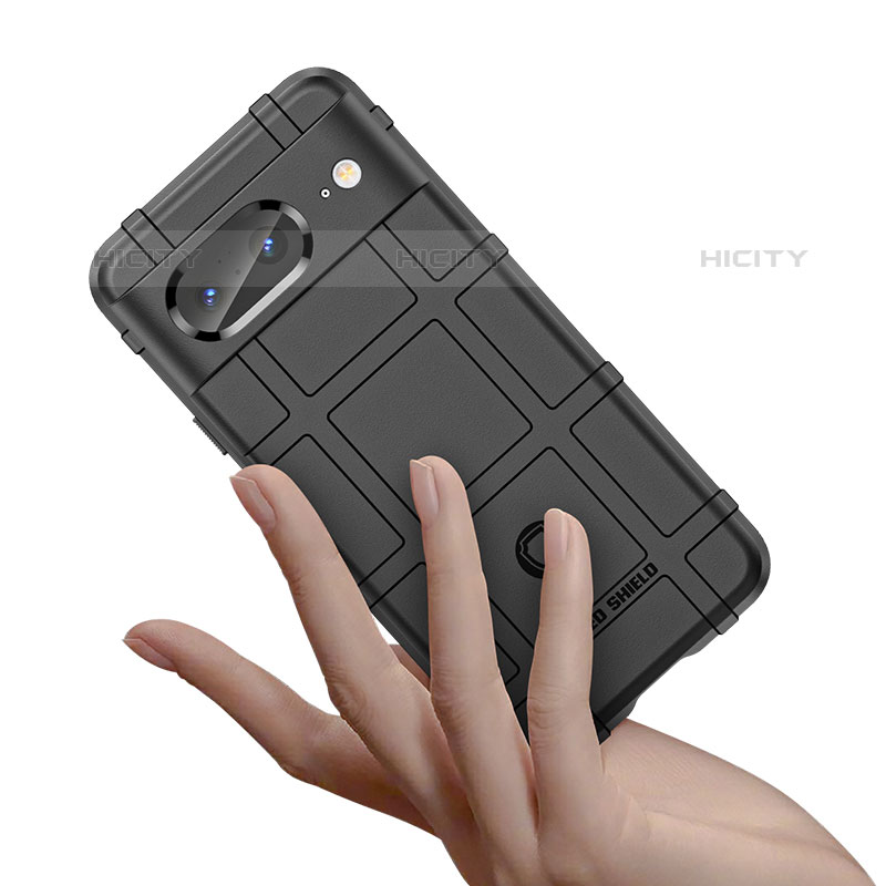 Silikon Hülle Handyhülle Ultra Dünn Flexible Schutzhülle 360 Grad Ganzkörper Tasche J01S für Google Pixel 8 5G