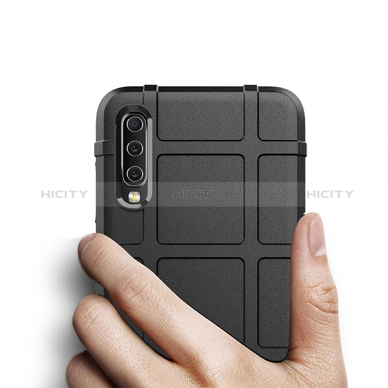Silikon Hülle Handyhülle Ultra Dünn Flexible Schutzhülle 360 Grad Ganzkörper Tasche J01S für Samsung Galaxy A70