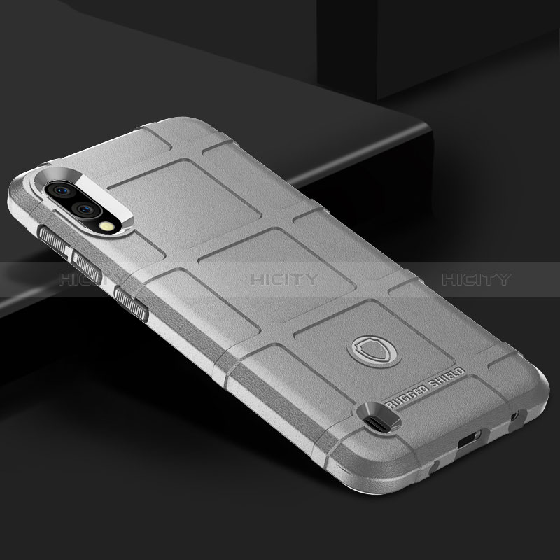 Silikon Hülle Handyhülle Ultra Dünn Flexible Schutzhülle 360 Grad Ganzkörper Tasche J01S für Samsung Galaxy M10