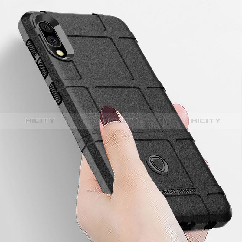 Silikon Hülle Handyhülle Ultra Dünn Flexible Schutzhülle 360 Grad Ganzkörper Tasche J01S für Samsung Galaxy M10