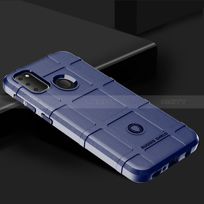 Silikon Hülle Handyhülle Ultra Dünn Flexible Schutzhülle 360 Grad Ganzkörper Tasche J01S für Samsung Galaxy M30s