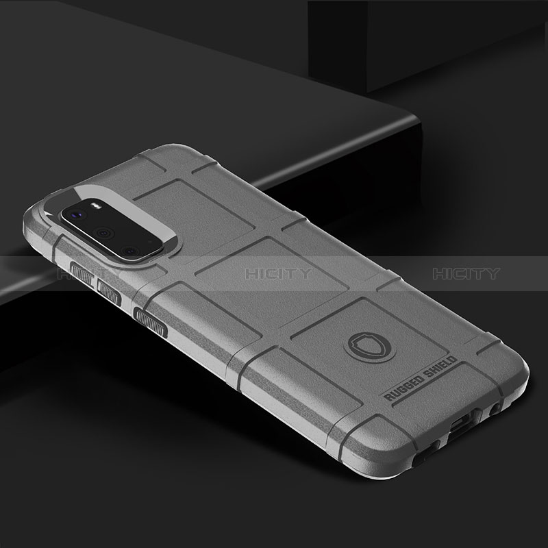 Silikon Hülle Handyhülle Ultra Dünn Flexible Schutzhülle 360 Grad Ganzkörper Tasche J01S für Samsung Galaxy S20