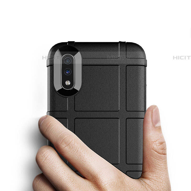 Silikon Hülle Handyhülle Ultra Dünn Flexible Schutzhülle 360 Grad Ganzkörper Tasche J02S für Samsung Galaxy A01 SM-A015