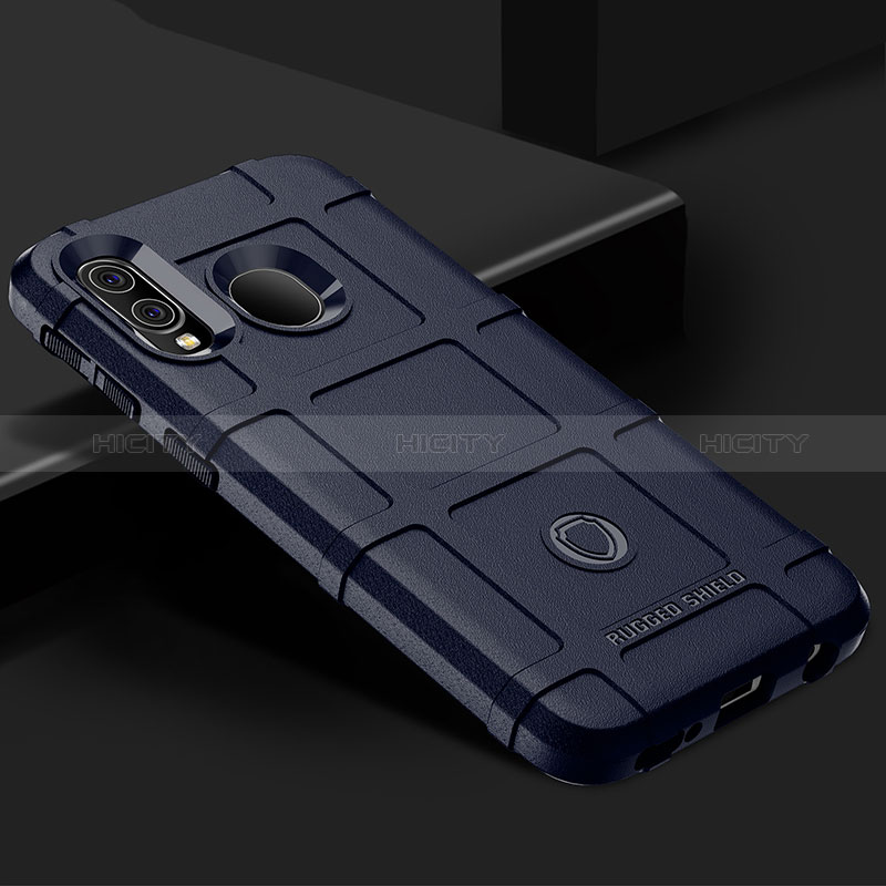 Silikon Hülle Handyhülle Ultra Dünn Flexible Schutzhülle 360 Grad Ganzkörper Tasche J02S für Samsung Galaxy A40