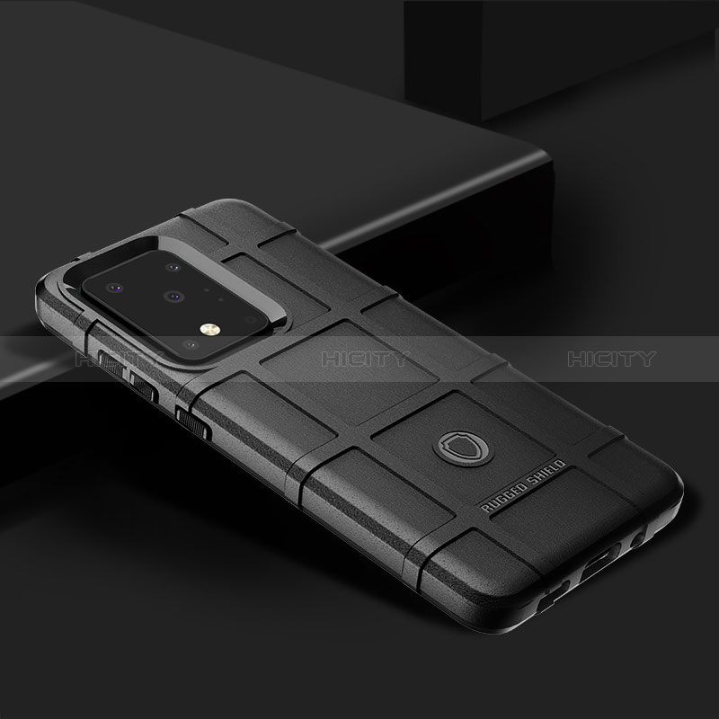 Silikon Hülle Handyhülle Ultra Dünn Flexible Schutzhülle 360 Grad Ganzkörper Tasche J02S für Samsung Galaxy S20 Ultra 5G