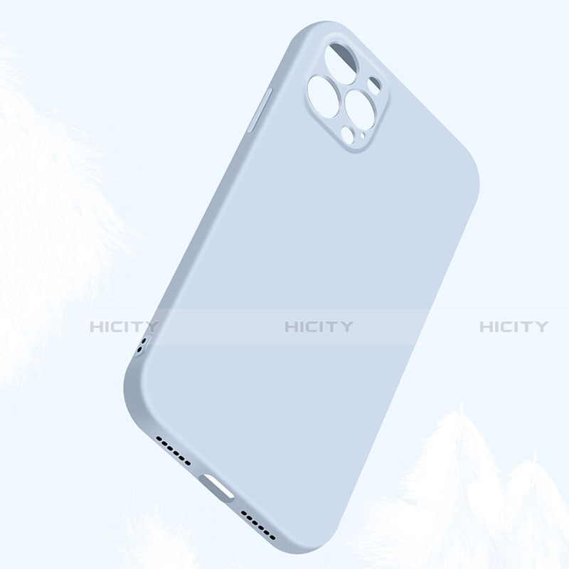 Silikon Hülle Handyhülle Ultra Dünn Flexible Schutzhülle 360 Grad Ganzkörper Tasche S01 für Apple iPhone 13 Pro Max
