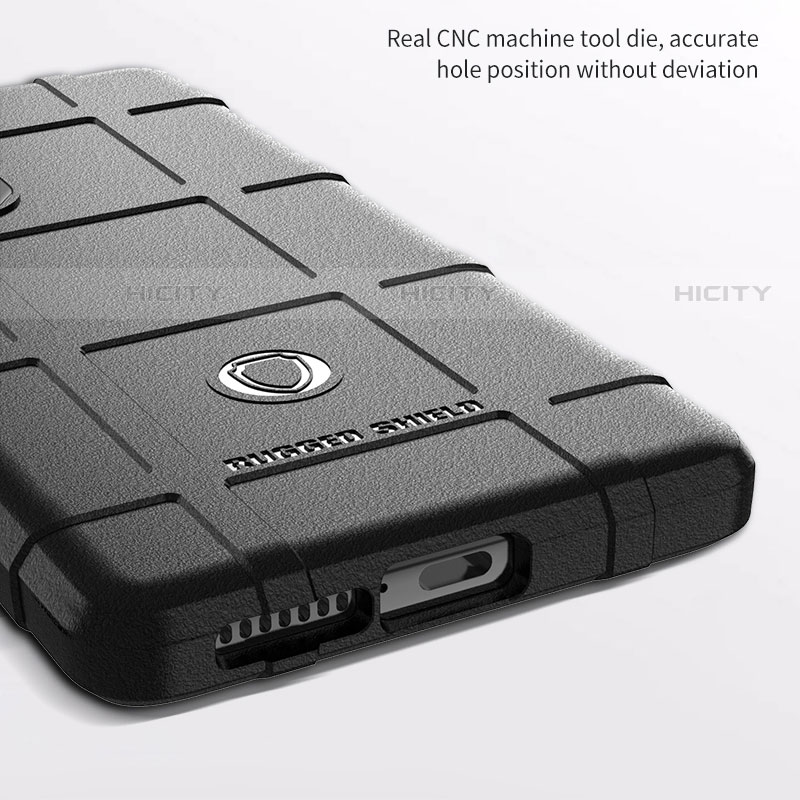 Silikon Hülle Handyhülle Ultra Dünn Flexible Schutzhülle 360 Grad Ganzkörper Tasche S01 für Motorola Moto Edge 20 Pro 5G groß