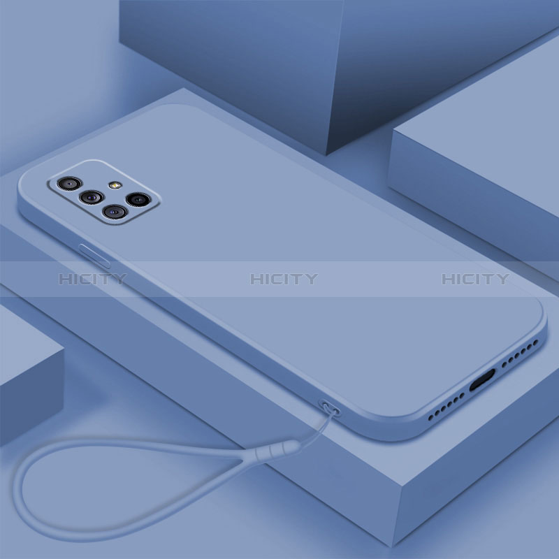Silikon Hülle Handyhülle Ultra Dünn Flexible Schutzhülle 360 Grad Ganzkörper Tasche S02 für Samsung Galaxy A71 4G A715