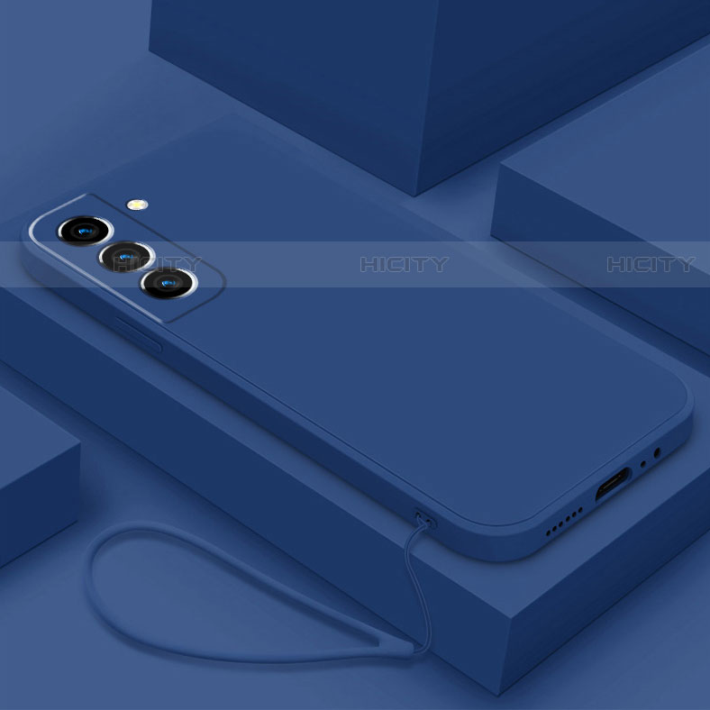 Silikon Hülle Handyhülle Ultra Dünn Flexible Schutzhülle 360 Grad Ganzkörper Tasche S02 für Samsung Galaxy S21 5G