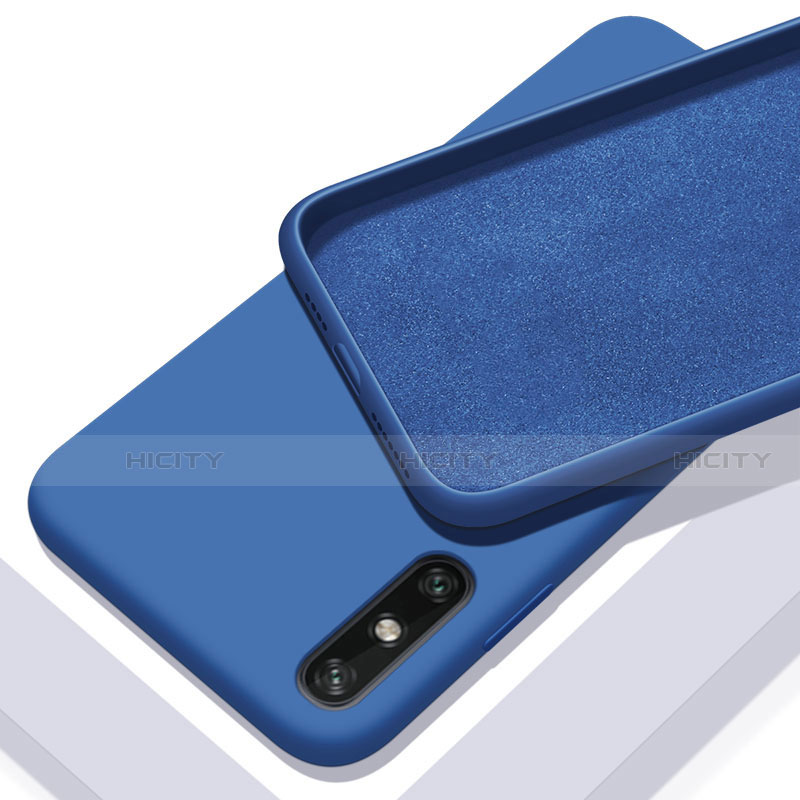 Silikon Hülle Handyhülle Ultra Dünn Flexible Schutzhülle 360 Grad Ganzkörper Tasche S03 für Huawei Enjoy 10e