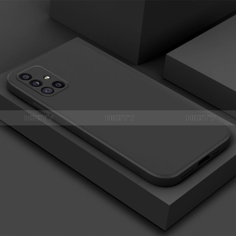 Silikon Hülle Handyhülle Ultra Dünn Flexible Schutzhülle 360 Grad Ganzkörper Tasche S03 für Samsung Galaxy A71 4G A715