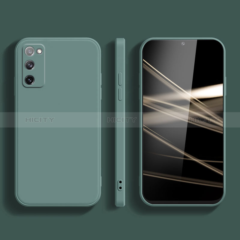 Silikon Hülle Handyhülle Ultra Dünn Flexible Schutzhülle 360 Grad Ganzkörper Tasche S03 für Samsung Galaxy S20 FE (2022) 5G groß
