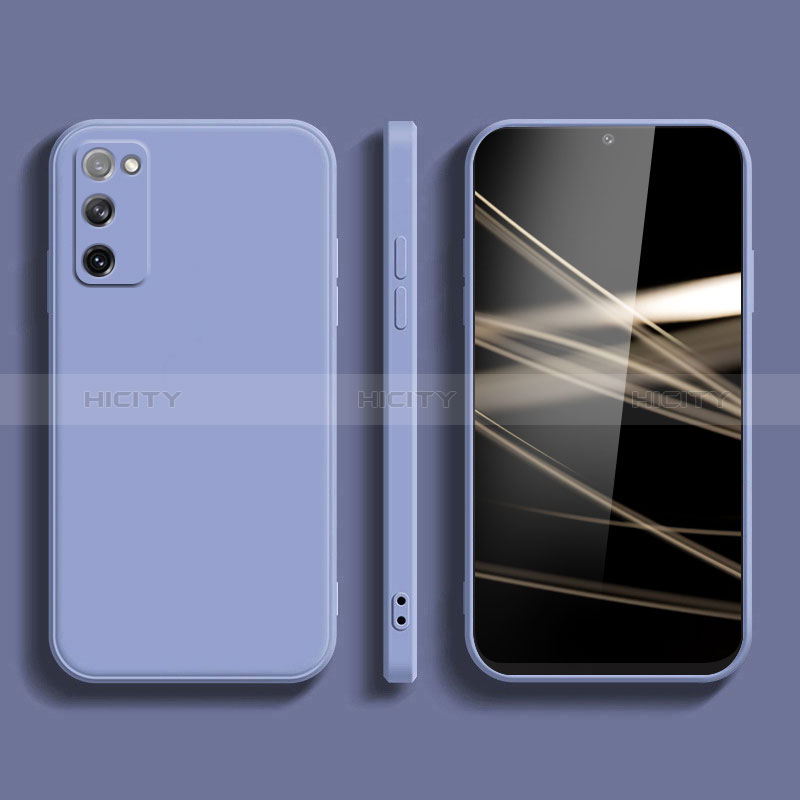 Silikon Hülle Handyhülle Ultra Dünn Flexible Schutzhülle 360 Grad Ganzkörper Tasche S03 für Samsung Galaxy S20 Lite 5G