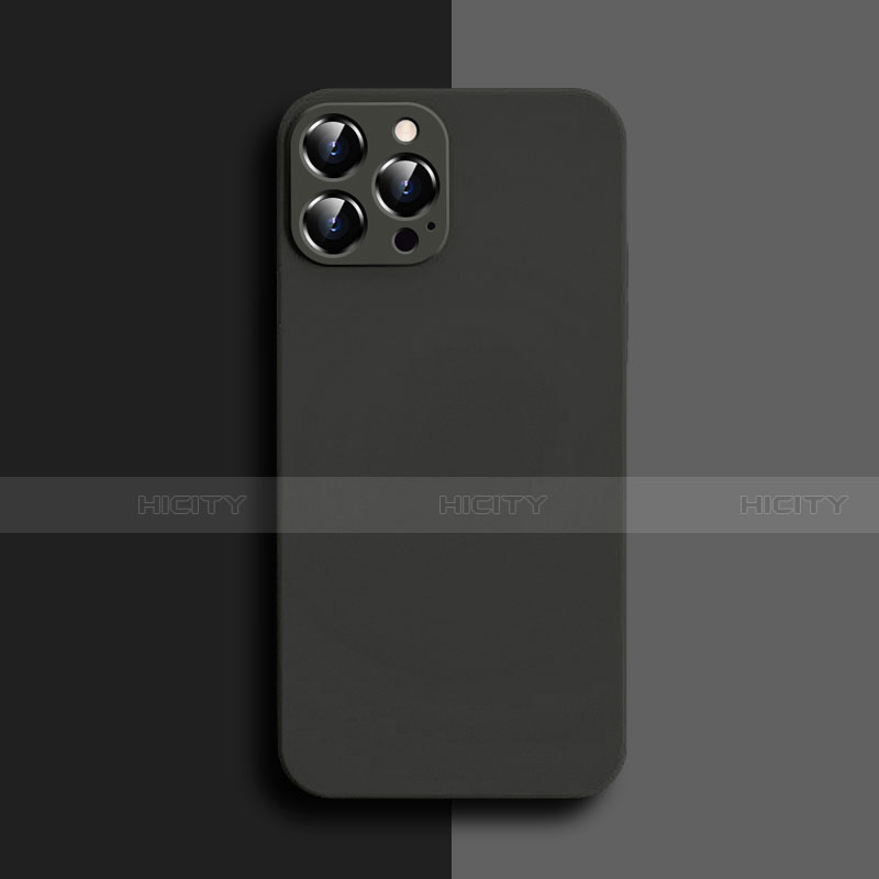 Silikon Hülle Handyhülle Ultra Dünn Flexible Schutzhülle 360 Grad Ganzkörper Tasche S04 für Apple iPhone 14 Pro groß